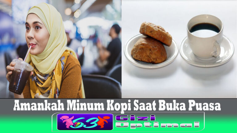 Amankah Minum Kopi Saat Buka Puasa