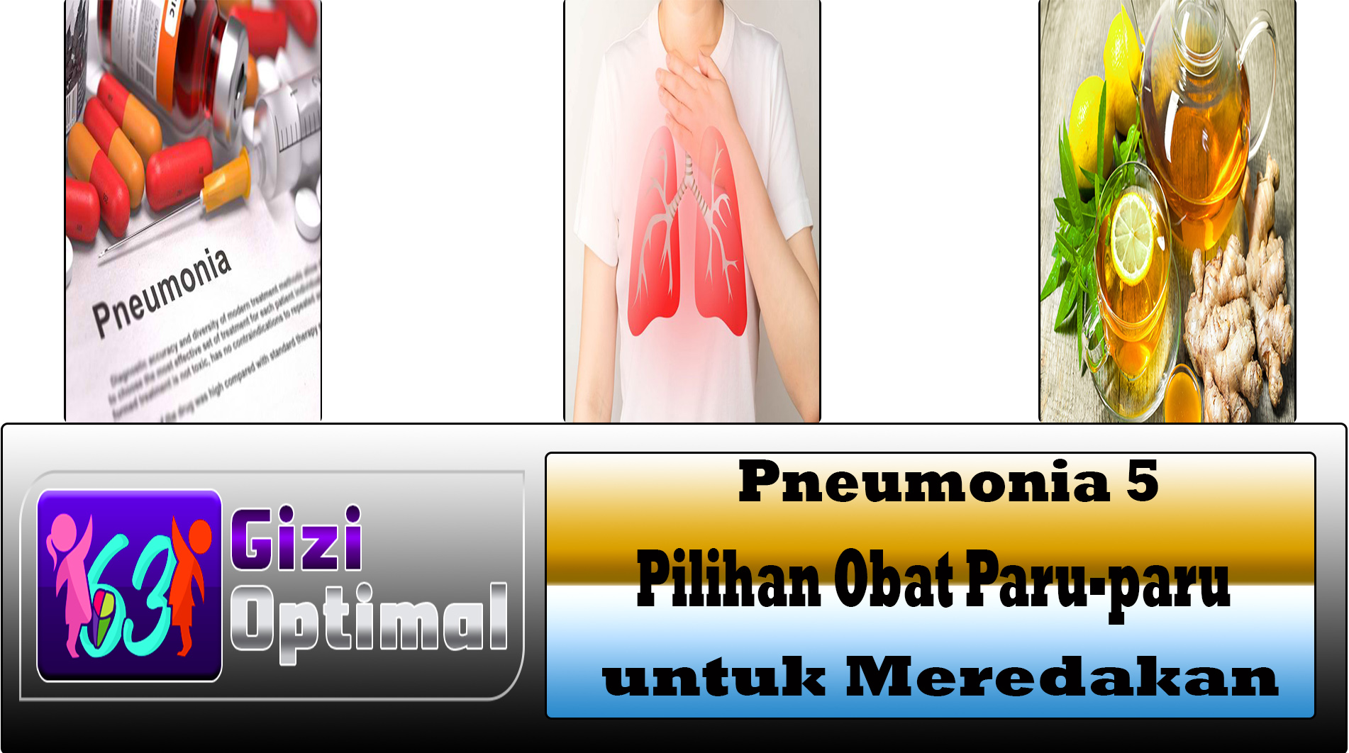 Pneumonia 5 Pilihan Obat Paru-paru untuk Meredakan