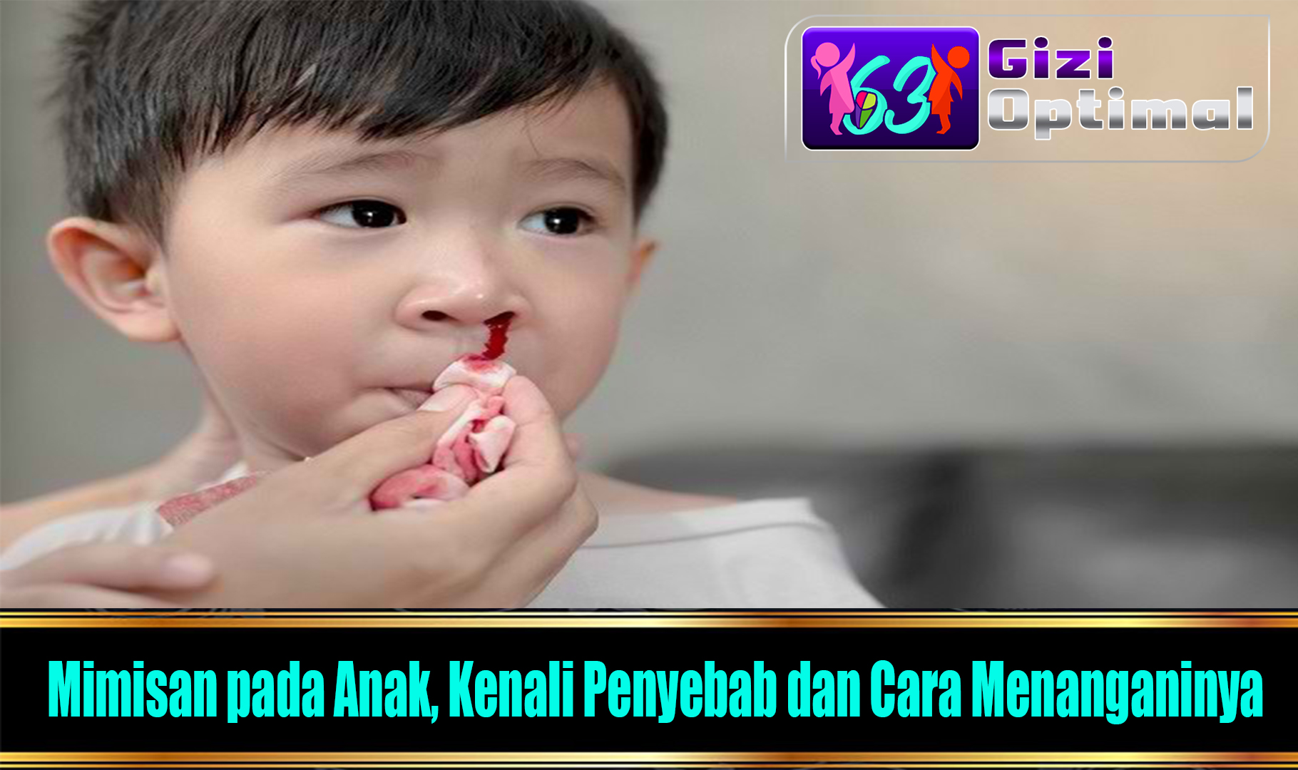 Mimisan pada Anak, Kenali Penyebab dan Cara Menanganinya