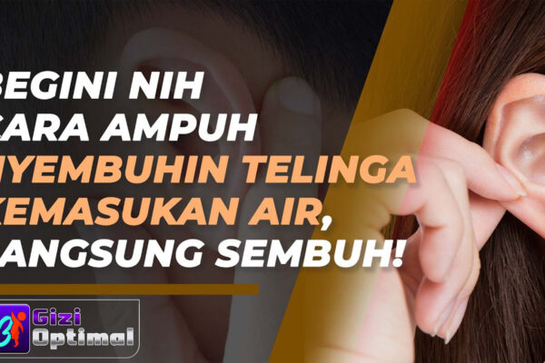 6 Cara Mengatasi Telinga Kemasukan Air